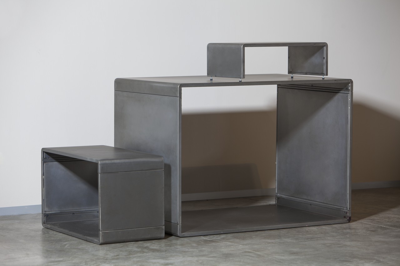 Complementi d'arredo la vetrina verona Tavolino in lamiera